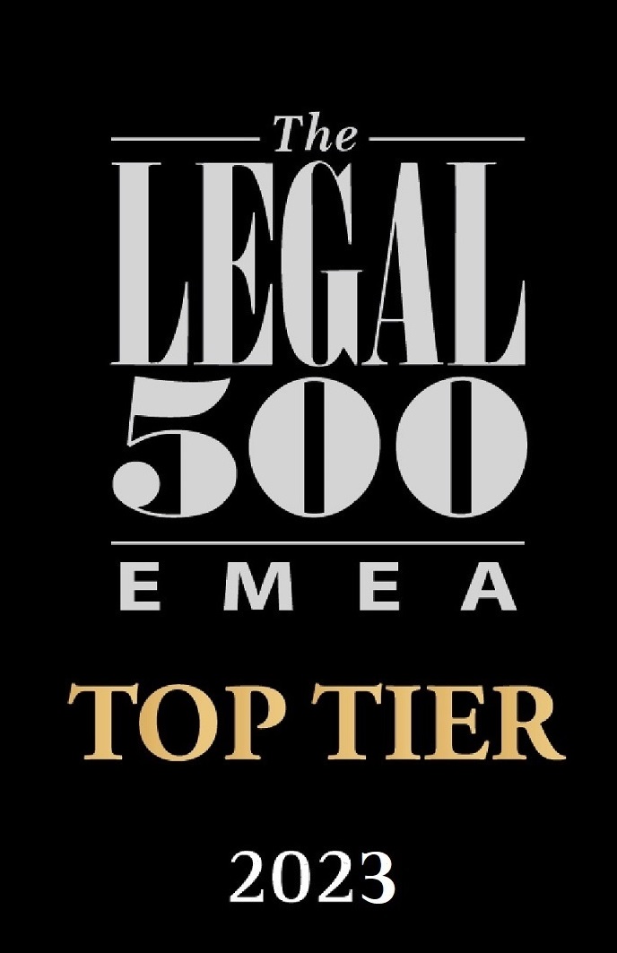 Legal 500 Top Tier 