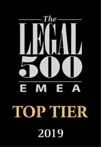 Legal 500 Directory for 2019