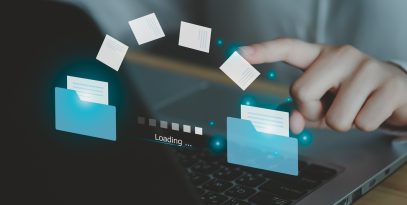 hand,touch,on,document,for,send,of,document,on,internet.